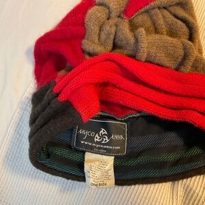 Fun wool hat by myco Anna….fun colors…quirky design